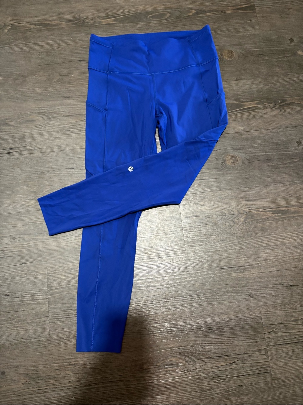 Lululemon Blue High-Waist Performance Leggings